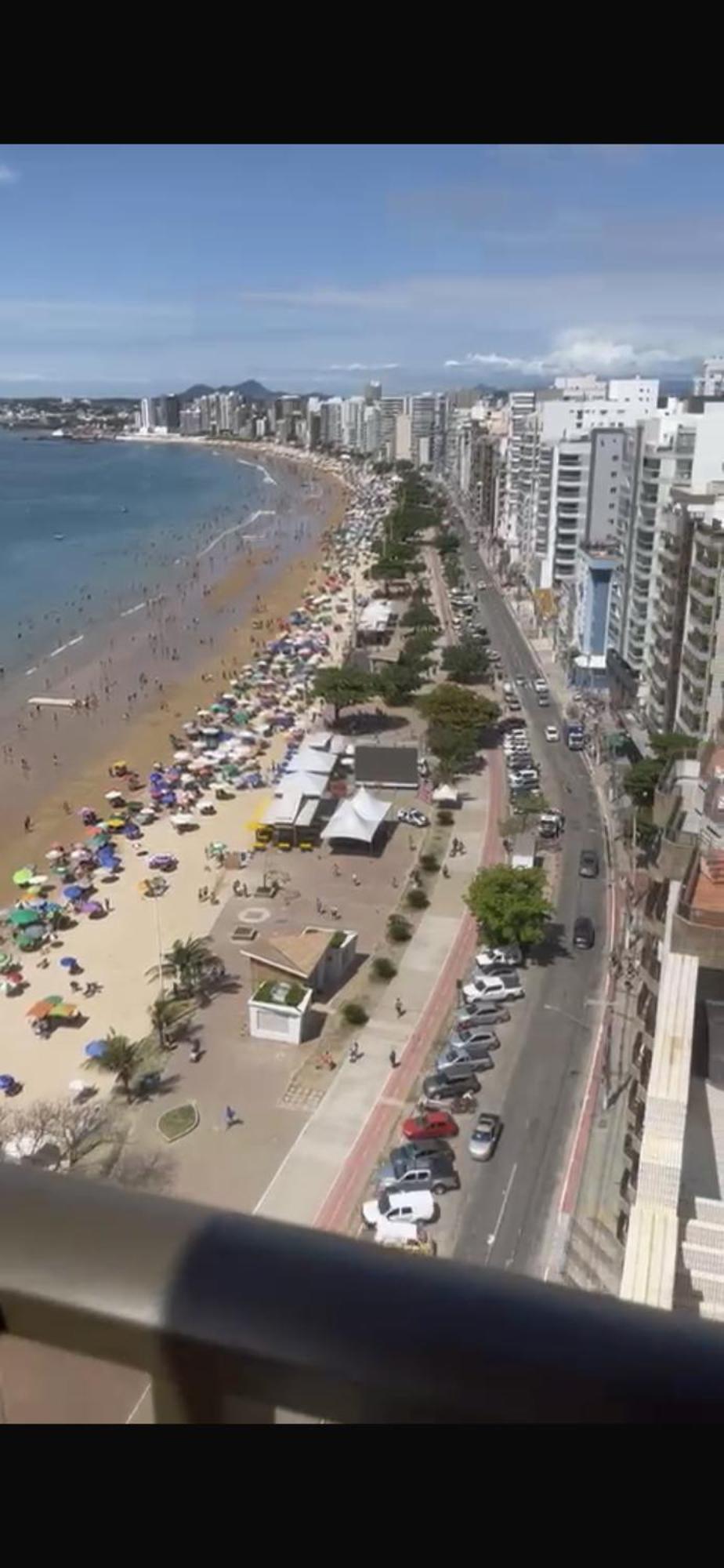 Malaga1201 Cobertura De Frente Para Praia Do Morro Guarapari Em Frente O Quiosque 19 Εξωτερικό φωτογραφία